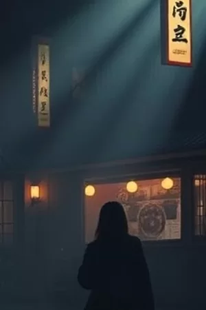 桥洞下的合唱团竖版海报，桥洞下一群人围坐着，头顶是弧形的水泥顶